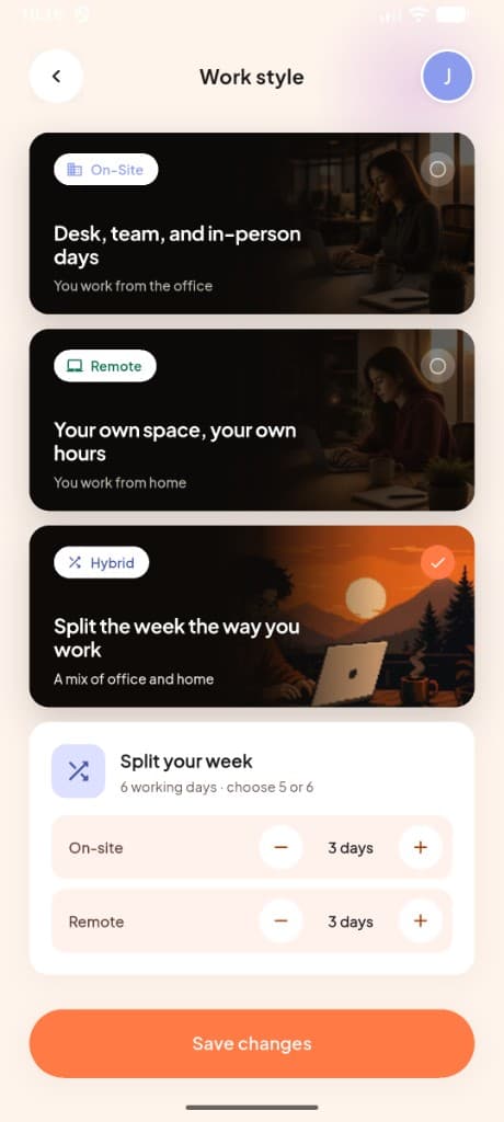MeRhythm AI daily schedule with morning tasks