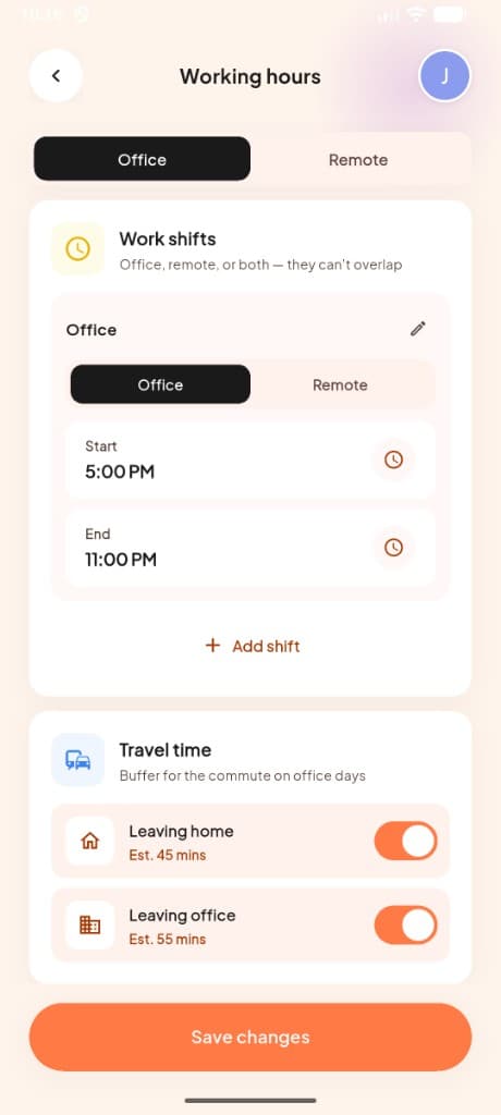 MeRhythm AI daily report with progress overview